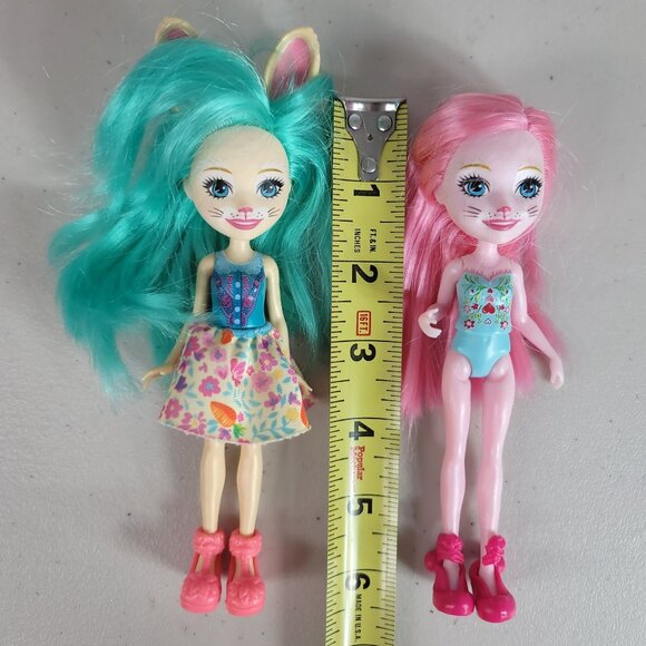 Enchantimals Fluffy Bunny & Bree Bunny Dolls Pet Bunny Garden Magic Replacement - Picture 11 of 11